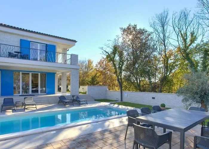 Vilă Luxury Valentina With Zone And Outdoor Pool, Near The Sea Sveti Vid-Miholjice